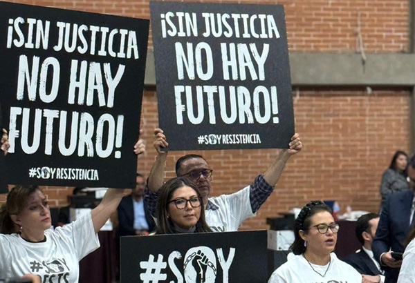 Genoveva Huerta vota en contra de la Reforma Judicial