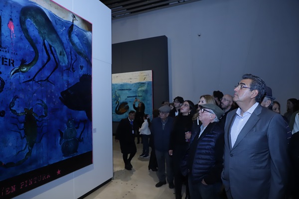 Gobierno de Puebla promueve la cultura con la exposición "Así Sueño", en el Museo Internacional del Barroco