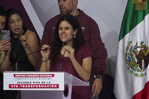 Luisa María Alcalde es la nueva líder nacional de Morena