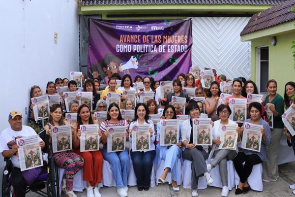 Morena Puebla impulsa el liderazgo femenino a través del taller de políticas de Estado y Ley Olimpia