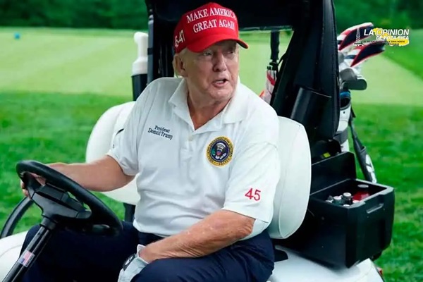 Reportan a salvo a Donald Trump tras tiroteo cerca de un campo de golf