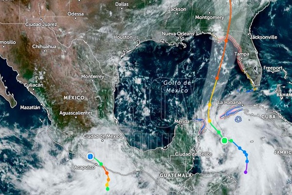 Se forma la tormenta tropical Helene, en el océano Atlántico