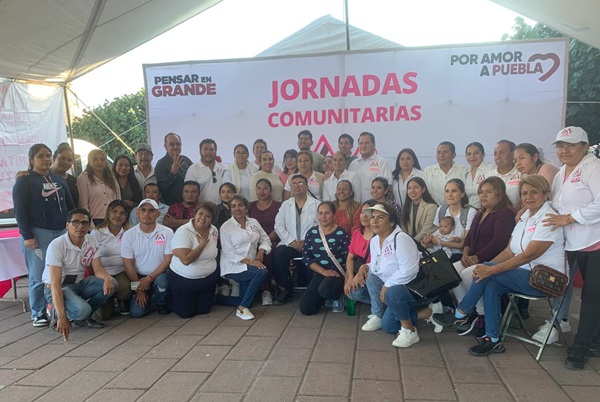 Alejandro Armenta acerca salud y bienestar a poblanos con jornadas comunitarias