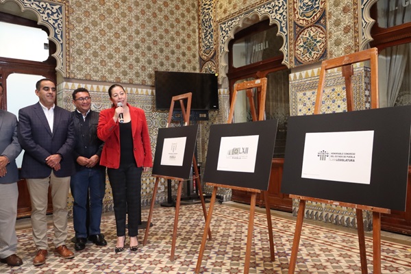 Anuncia Congreso de Puebla a ganador del concurso para diseñar el logotipo de la LXII Legislatura       