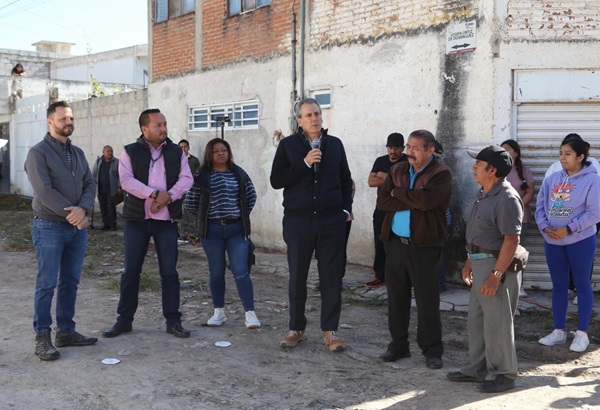 Anuncia Pepe Chedraui proyecto de pavimentación en la colonia Guadalupe Hidalgo