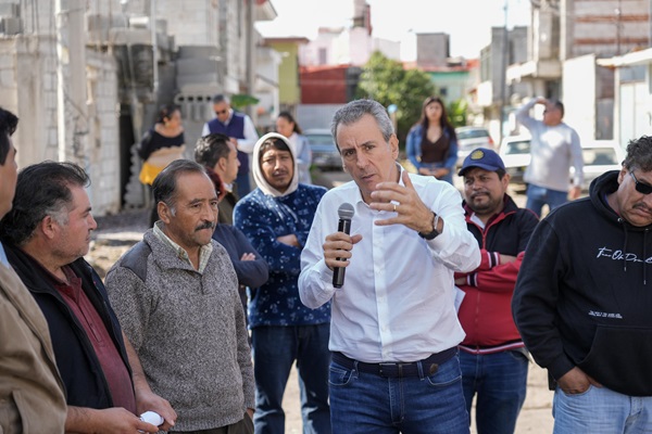 Ayuntamiento de Puebla arranca construcción de colector pluvial en Colonia Nuevo Paraíso