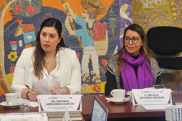 Desde el Congreso de Puebla, Xel Arianna Hernández impulsa la Política Pública de Igualdad Lidereada por Claudia Sheinbaum