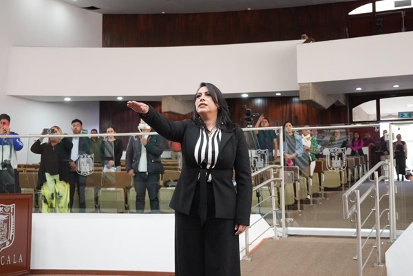 Designa Congreso de Tlaxcala a Mildred Murbartián como magistrada del TSJE