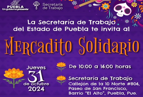 Día de Muertos | Asiste este 31 de octubre a la novena edición del “Mercadito Solidario”