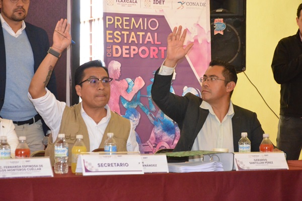 Ellos y ellas son los ganadores del Premio Estatal del Deporte 2024 en Tlaxcala