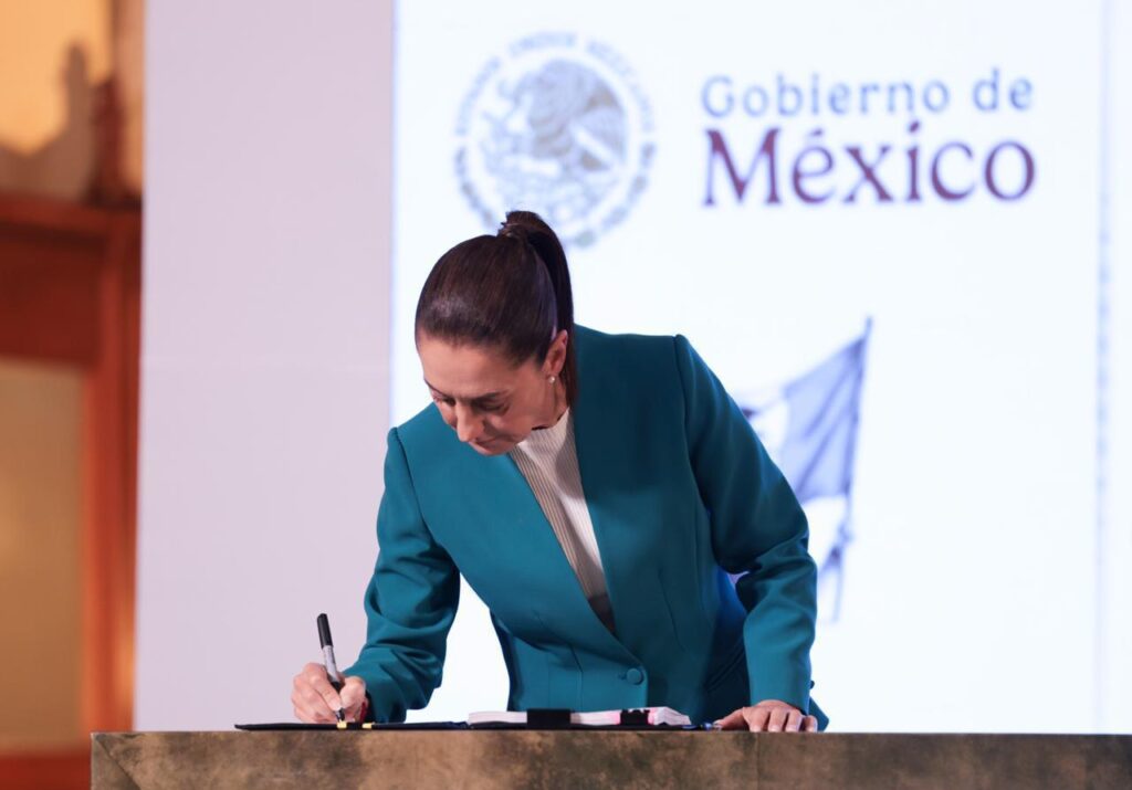 Presidenta Claudia Sheinbaum envía al congreso de la unión dos iniciativas en materia electoral