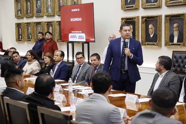 La obra humana más importante de Puebla es la seguridad: Alejandro Armenta