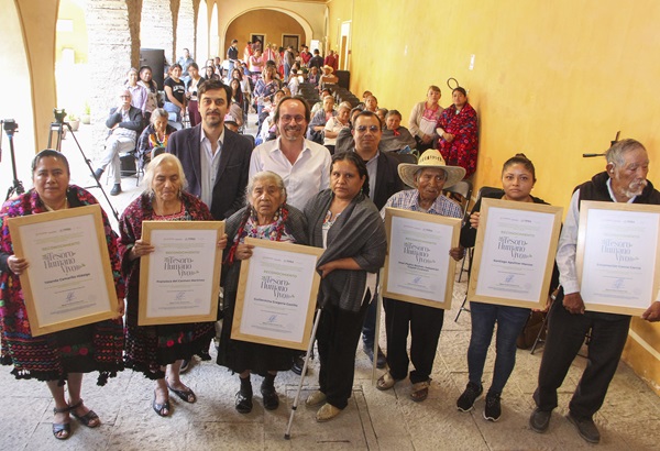 Otorga Cultura Puebla seis nombramientos de “Tesoros Humanos Vivos” 2024