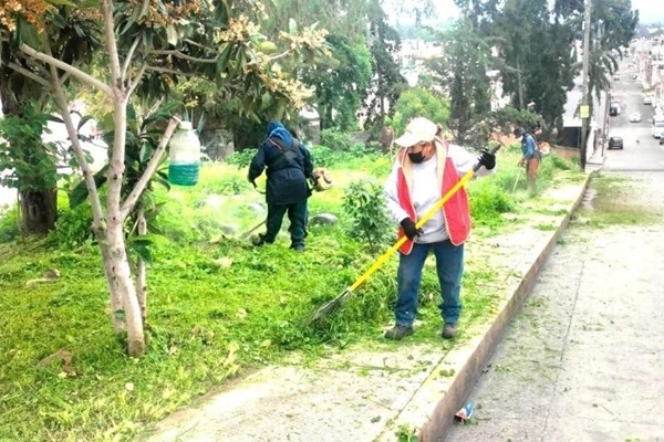 Secretaría de Servicios Públicos mantiene atención continua en la Ciudad de Puebla