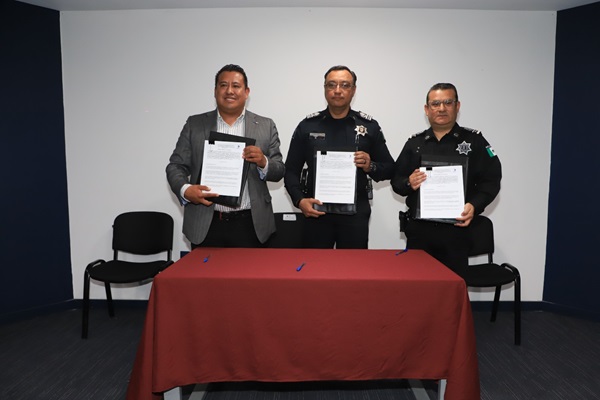 Signan convenio de colaboración SSC Tlaxcala y el instituto tecnológico superior de Tlaxco