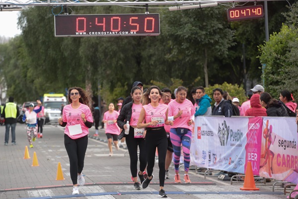 Un éxito la carrera con causa organizada por la Secretaría para la Igualdad Sustantiva de Género del Gobierno de la Ciudad de Puebla