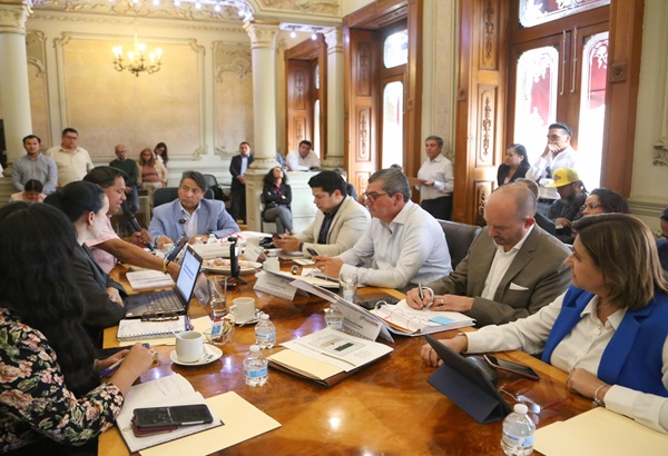 Avanza en Comisión de Patrimonio y Hacienda Pública anteproyecto de Ley de Ingresos 2025 para Puebla Capital