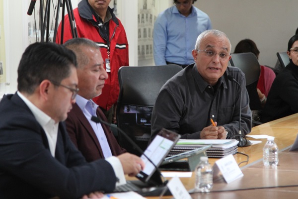 Comparecen titulares de SOAPAP y Agua de Puebla en el Congreso del Estado