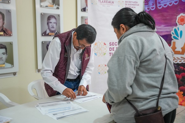 Constituyen Secretaría de Bienestar y de la Función Pública 110 comités de contraloría social en 50 municipios de Tlaxcala