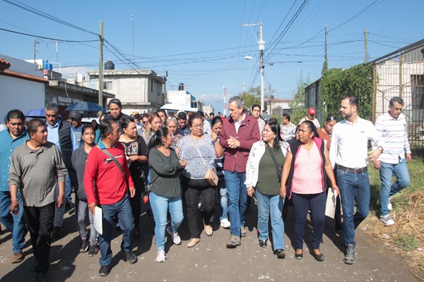 Dignificará Pepe Chedraui Vialidades de la colonia Valle del Paraíso