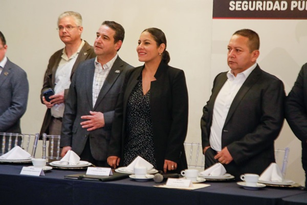 Encabeza Lupita Cuautle mesa de trabajo en materia de seguridad con organismos y cámaras empresariales