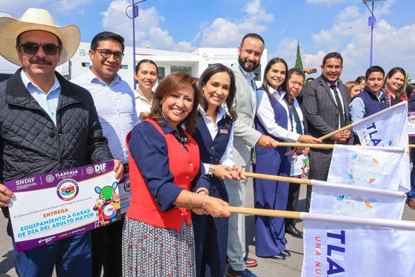 Equipan nuevas Casas de Día para el Adulto Mayor en nueve municipios de Tlaxcala