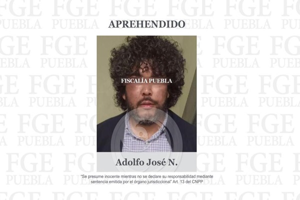 FGE Puebla cumplió orden de aprehensión por abuso sexual contra José N