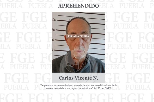 FGE Puebla detiene a presunto implicado en robo de vehículo agravado en el Barrio San Juan