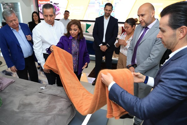 Inauguran en Tlaxcala ampliación de planta en Grupo Textil Providencia