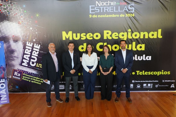 La Noche de las Estrellas te espera este 9 de noviembre, en San Andrés Cholula