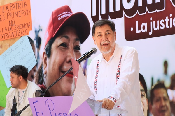 Líderes de Morena y Fernández Noroña impulsan la Cuarta Transformación en el estado