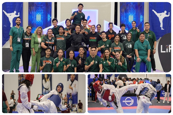 UDLAP | Los Aztecas ocupan pódium en el nacional de taekwondo de CONADEIP