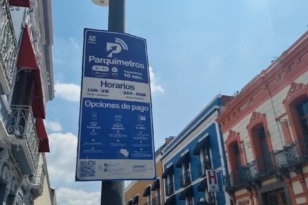 Ayuntamiento de Puebla absorberá el costo que genere el uso de los parquímetros