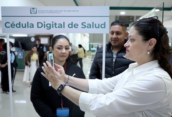 Cédula Digital de Salud del IMSS se amplía a Hidalgo, Morelos, Puebla, Querétaro y Tlaxcala