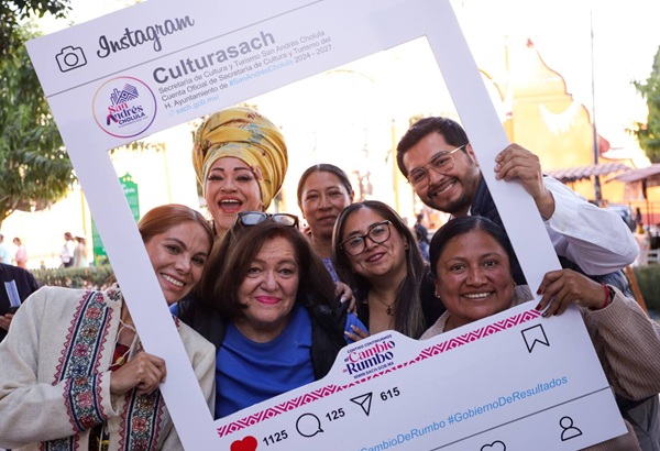 Inaugura San Andrés Cholula el Primer Festival Intercultural con la República Dominicana