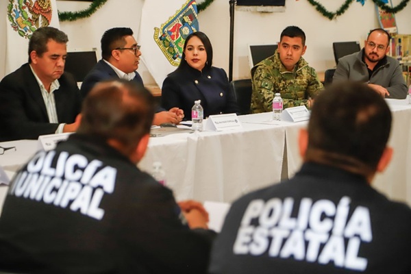 La persidenta de San Pedro Cholula agradeció que hayan elegido al municipio como sede de esta mesa de trabajo