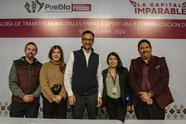 Ofrece Ayuntamiento de Puebla acompañamiento y apoyo a empresarios de Canagraf