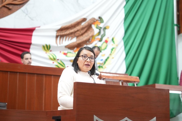 Presenta diputada Laura Flores Iniciativa de Reforma a la Constitución de Tlaxcala en materia de Paridad de Género