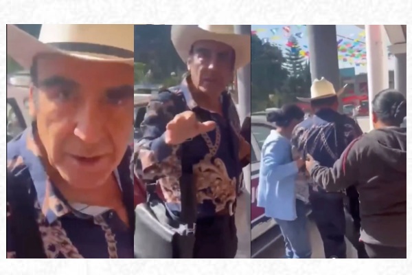 VIDEOS | Alcalde de Huehuetlán el Grande y su gabinete participan en riña frente a palacio municipal