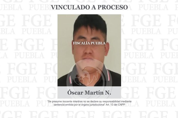 Vinculan a proceso Óscar Martín N, por agredir a su pareja y a su hijo menor de edad