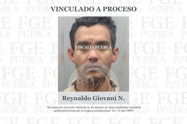 Vinculan a proceso a Giovani N, por homicidio en Puebla Capital