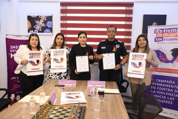 IEM y SSC Tlaxcala firman convenio para implementación talleres vivenciales en Cereso Femenil de Apizaco