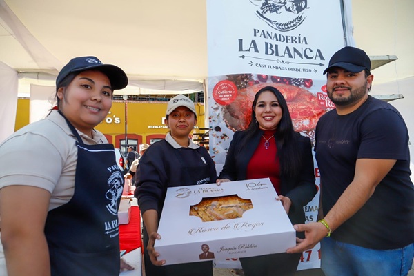 Ayuntamiento de San Pedro Cholula inaguró la Feria de la Rosca, ¡no te la pierdas!