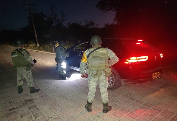 Elementos de Marina, Defensa, Guardia Nacional refuerzan seguridad en Chietla tras ataque