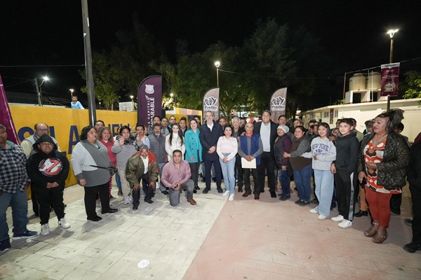 Entrega Pepe Chedraui modernización de luminarias en puntos de San Baltazar Campeche y La Libertad