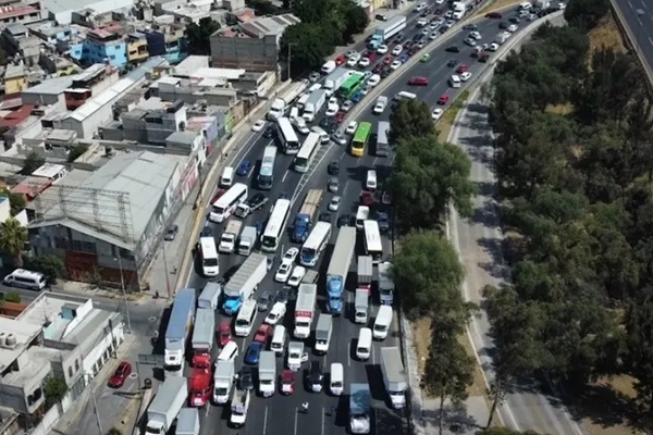 Estas son las alternativas viales por los bloqueos de transportistas de este viernes 17 de enero en CDMX y EDOMEX