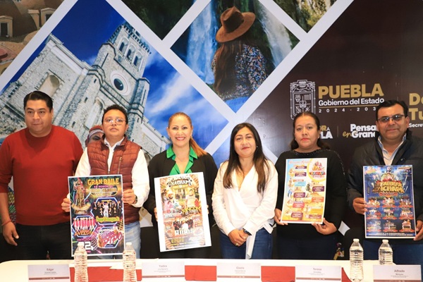 Impulsa Gobierno de Alejandro Armenta turismo local con Feria Patronal de Chachapa