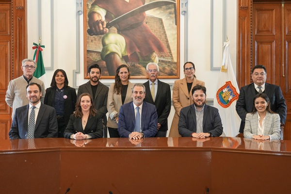 Pepe Chedraui tomó protesta a integrantes del Comité Técnico de Puebla Ciudad del Diseño