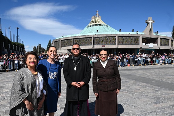 Sí al desarme, sí a la paz, enseña al mundo que en México construimos justicia y paz Claudia Sheinbaum