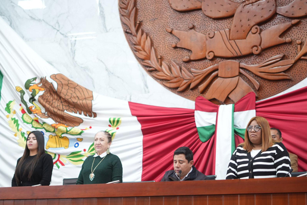 Clausura Comisión Permanente primer periodo de receso en el Congreso del Estado de Tlaxcala